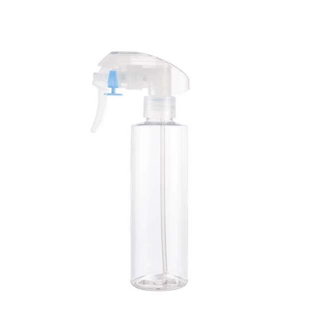 自定义徽标250ml 9盎司宠物细雾水扳机喷雾器瓶清洁清洁洗涤剂喷雾瓶