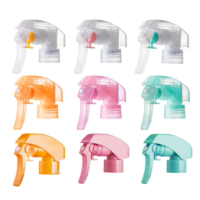 制造商定制 400 毫升白色 HDPE 扳机喷雾瓶，适用于空气清新剂、家用清洁剂、汽车护理和植物浇水