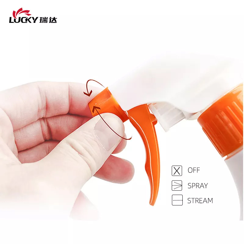 OEM ODM 400ml HDPE 家用清洁产品喷雾瓶制造商