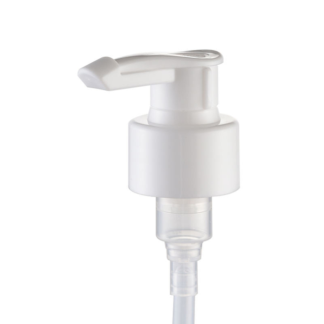 所有塑料24mm 28mm PP乳液液体肥皂分配器泵盖乳液泵