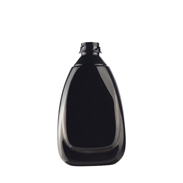 定制500毫升黑色洗碗液液体空扳机喷雾器泡沫瓶油清洁剂连续泡沫喷雾瓶