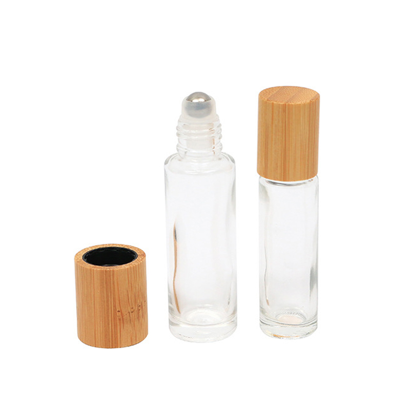 10毫升15ml透明可再填充玻璃精油卷瓶
