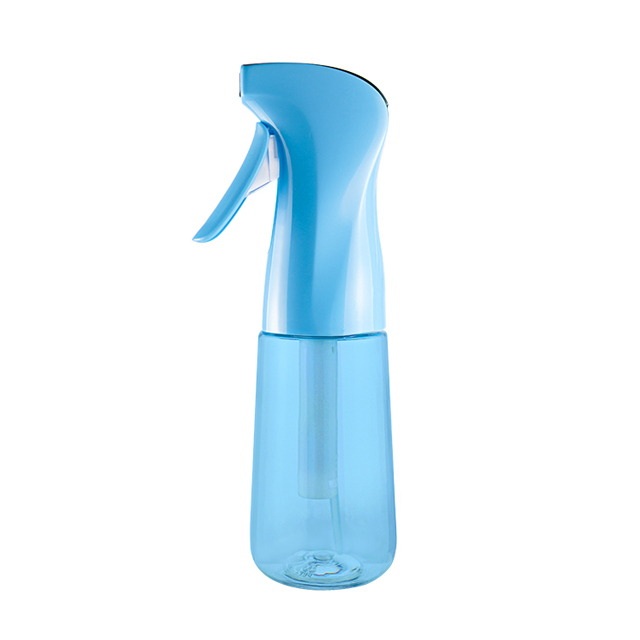 新款时尚塑料 Pet 200ml 300ml 连续喷雾瓶美发保湿家用酒精清洁