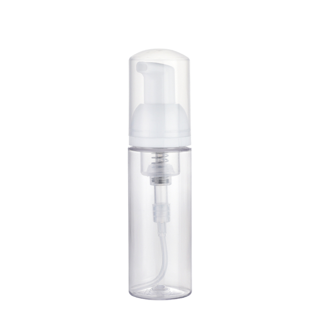 50/80ML塑料外置弹簧透明泡沫泵瓶