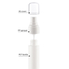 新近环保的100毫升全部塑料细雾喷雾瓶，用于化妆品包装旅行包装
