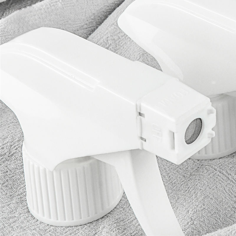 28mm塑料方形扳机喷雾器泡沫喷头喷嘴，用于家居清洁
