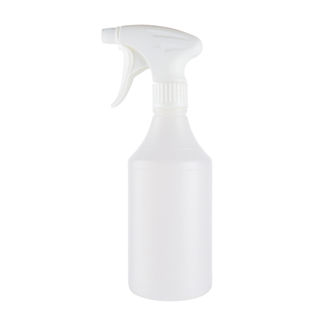 白色PE室外使用细雾喷雾瓶500ml除臭棒容器洗手液瓶 