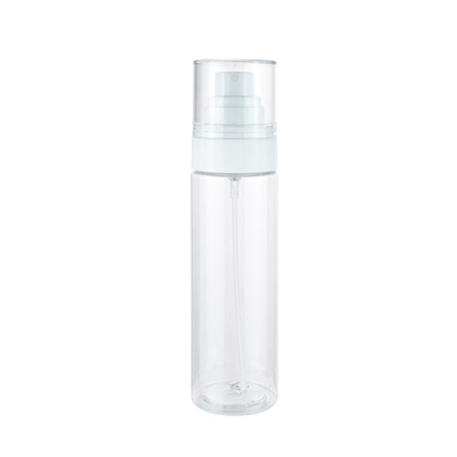 批发80ml 100ml 150毫升塑料透明喷雾瓶可重新填充化妆品旅行精美的雾瓶瓶