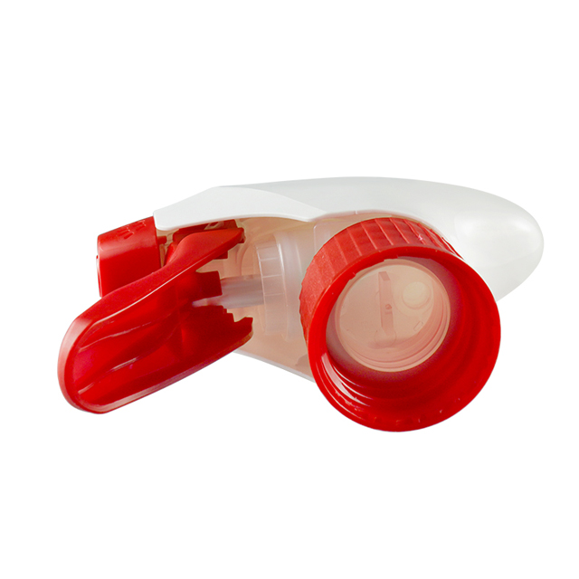 全新设计 28 毫米彩色耐酸碱不溢出清洁剂全塑料扳机喷雾器 PP 花园喷雾头瓶